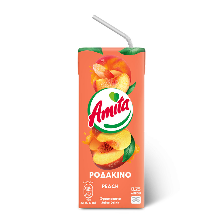 Amita Νέκταρ Ροδάκινο 250ml.