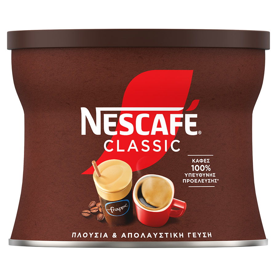 Nescafe Classic Καφές Στιγμιαίος 100γρ.