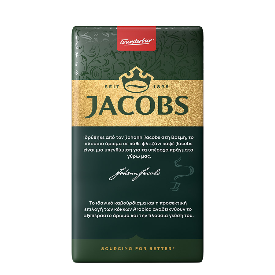 Jacobs Καφές Φίλτρου Εκλεκτός 250γρ.
