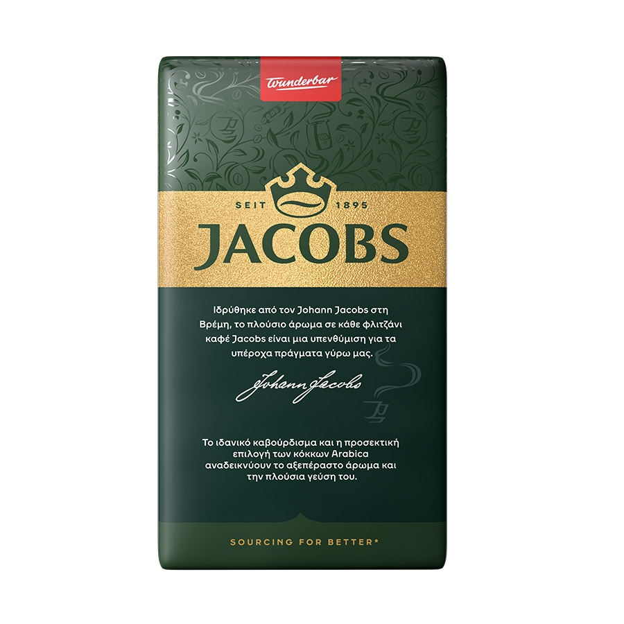 Jacobs Καφές Φίλτρου Εκλεκτός 500γρ.