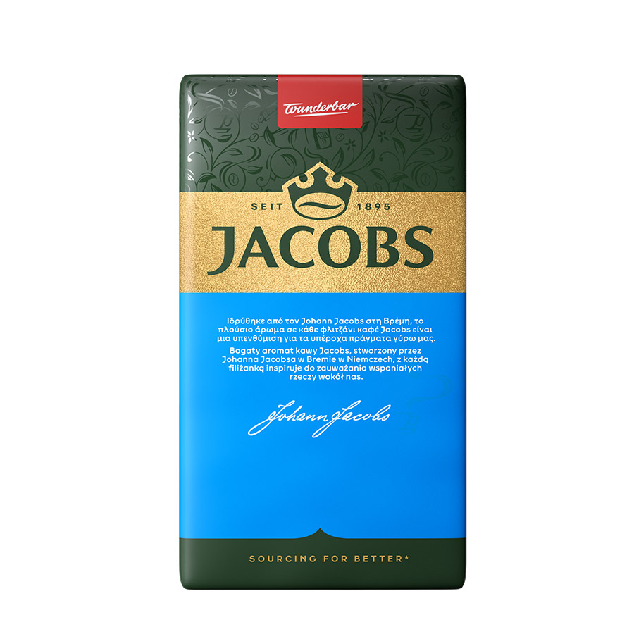 Jacobs Καφές Φίλτρου Decaf 250γρ.