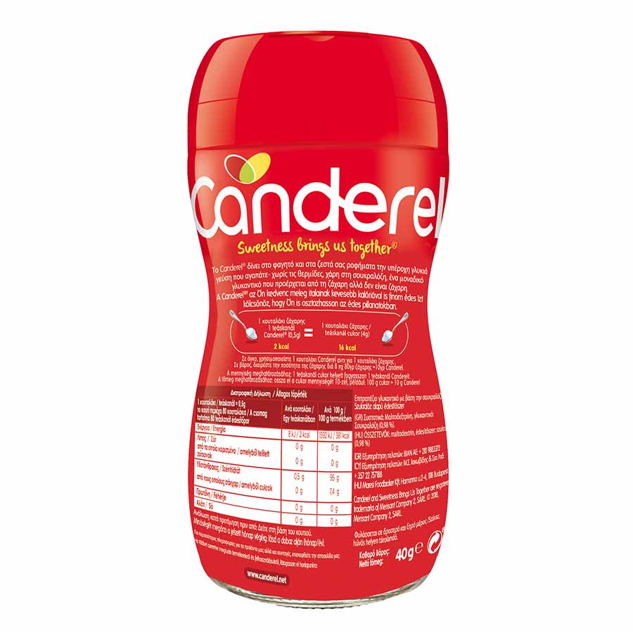 Canderel Γλυκαντικό Σε Σκόνη 40γρ.