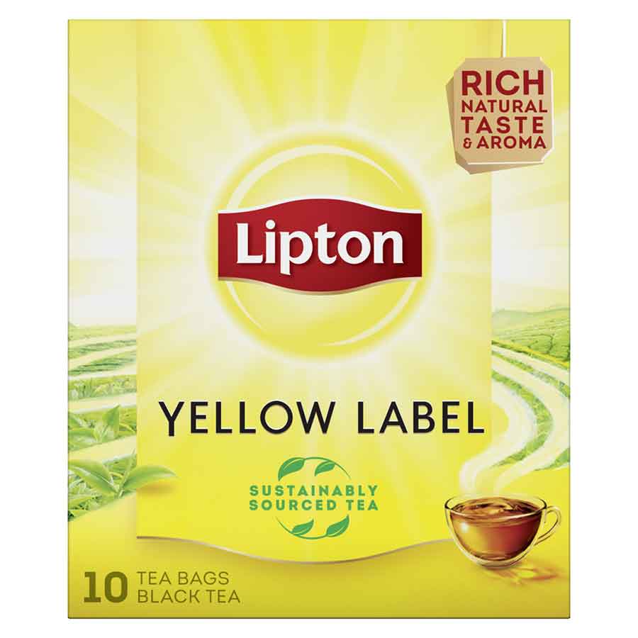 Lipton Yellow Label Μαύρο Τσάι Σε Φακελάκια 10x1,5γρ.