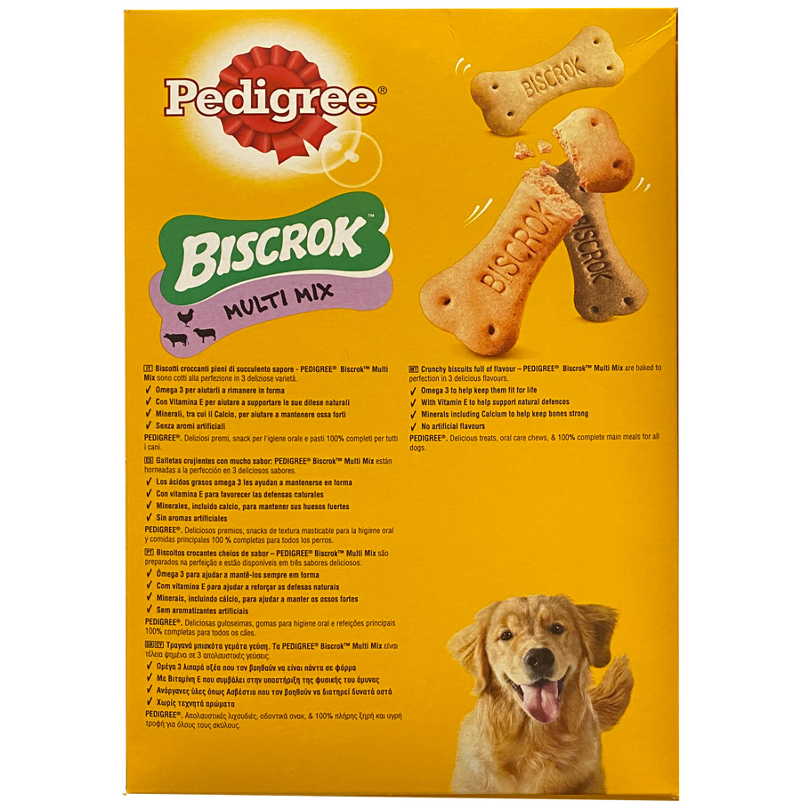 Pedigree Biscrok Σνακ Σκύλου 500γρ.