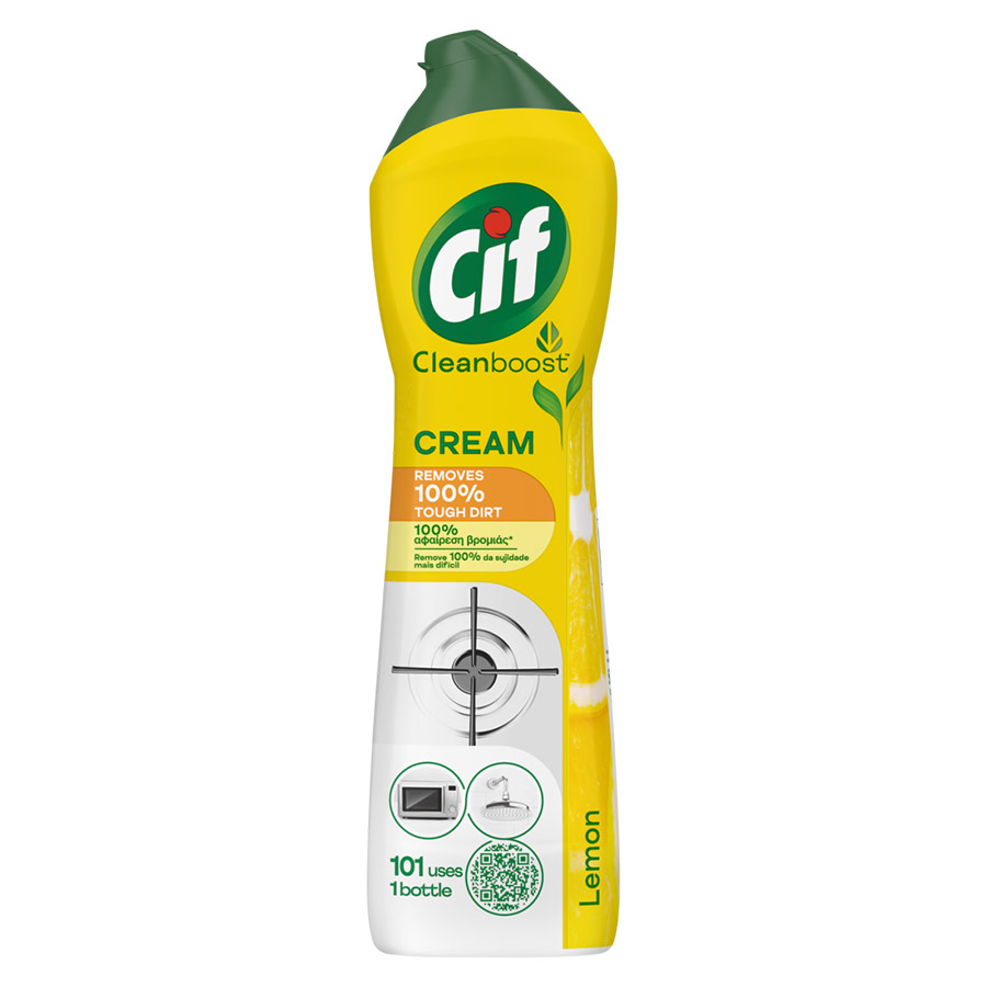 Cif Κρέμα Καθαρισμού Λεμόνι 500ml.