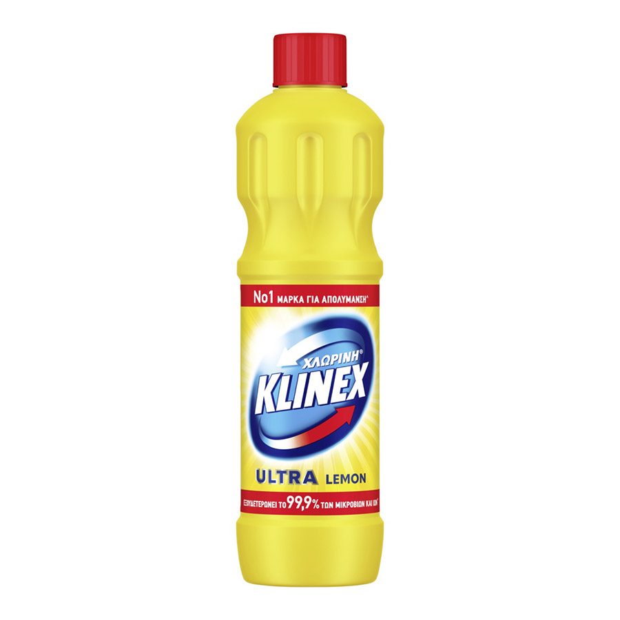 Klinex Ultra Χλωρίνη Λεμόνι 750ml.
