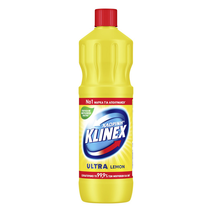 Klinex Ultra Χλωρίνη Λεμόνι 1,25lt.