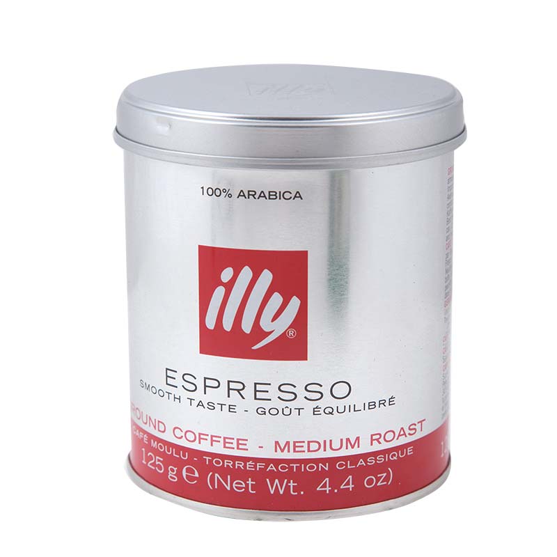 Illy Καφές Espresso Classico Αλεσμένος 125γρ.