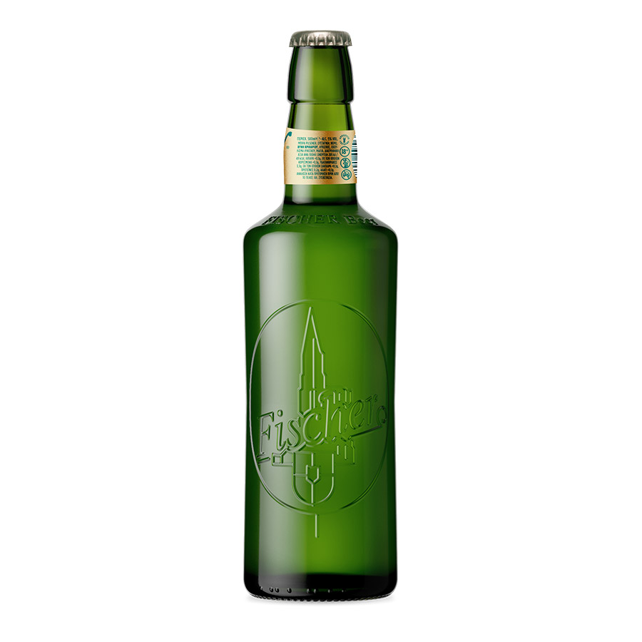 Fischer Μπίρα Pilsner Φιάλη 500ml. (Επιστρεφόμενη Φιάλη)