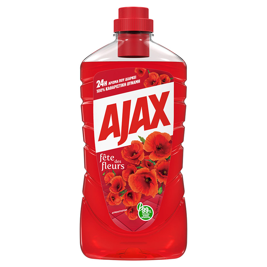 Ajax Υγρό Καθαριστικό Γιορτή Λουλουδιών Αγριολούλουδα 1lt.