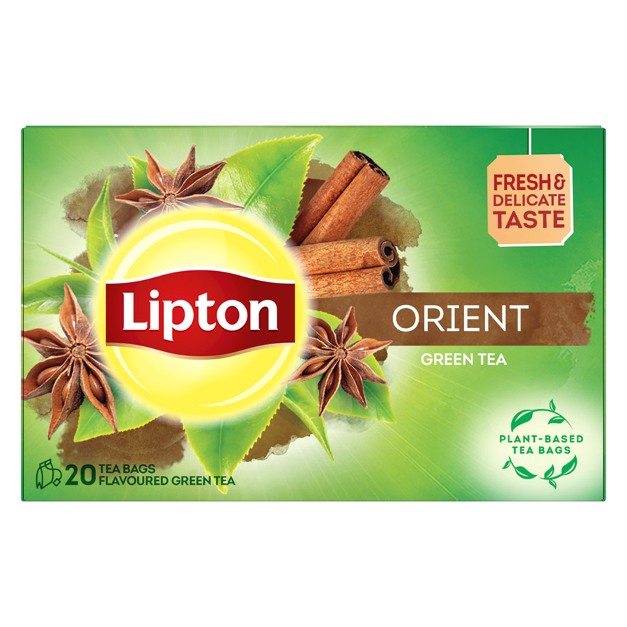 Lipton Πράσινο Τσάι Exotic Orient Σε Φακελάκια 20x1,3γρ.