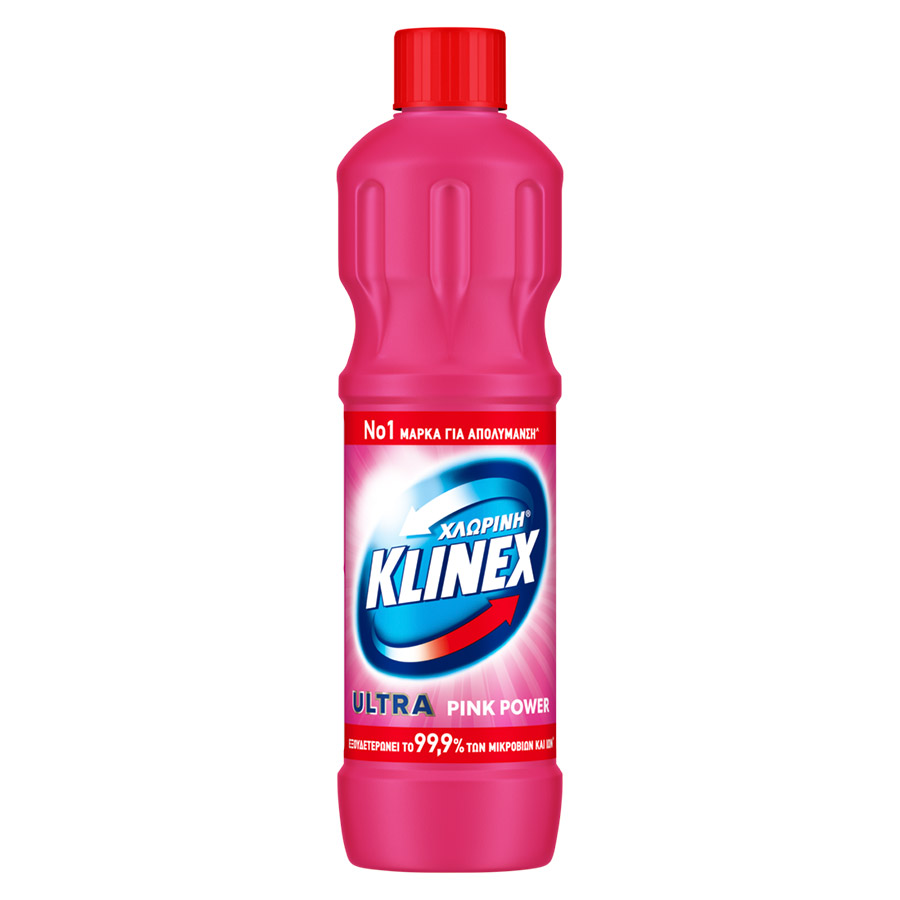 Klinex Ultra Χλωρίνη Pink Power 750ml.