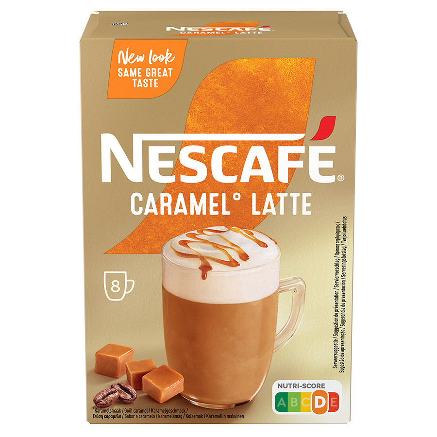 Nescafe Gold Καφές Caramel Latte Σε Φακελάκια 8τεμ.