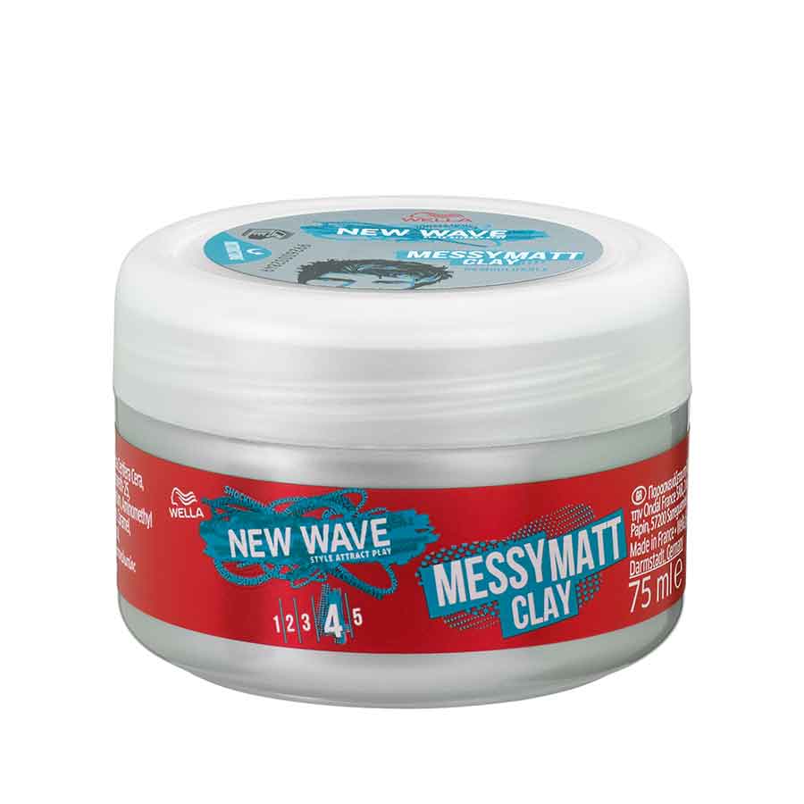 Wella New Wave Matt Clay Πηλός No4 75ml.