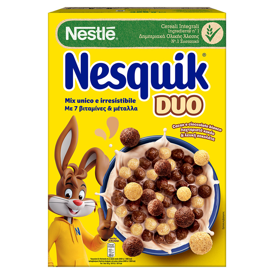 Nestle Nesquik Δημητριακά Duo 325γρ.