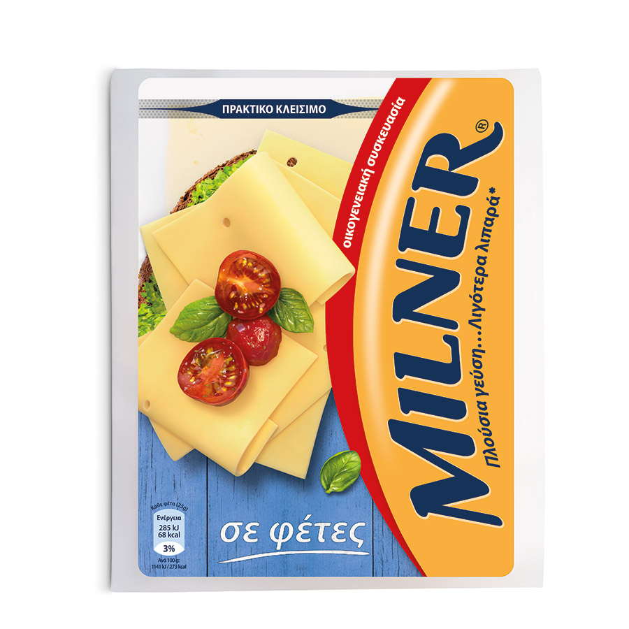 Milner Τυρί Σε Φέτες 300γρ.