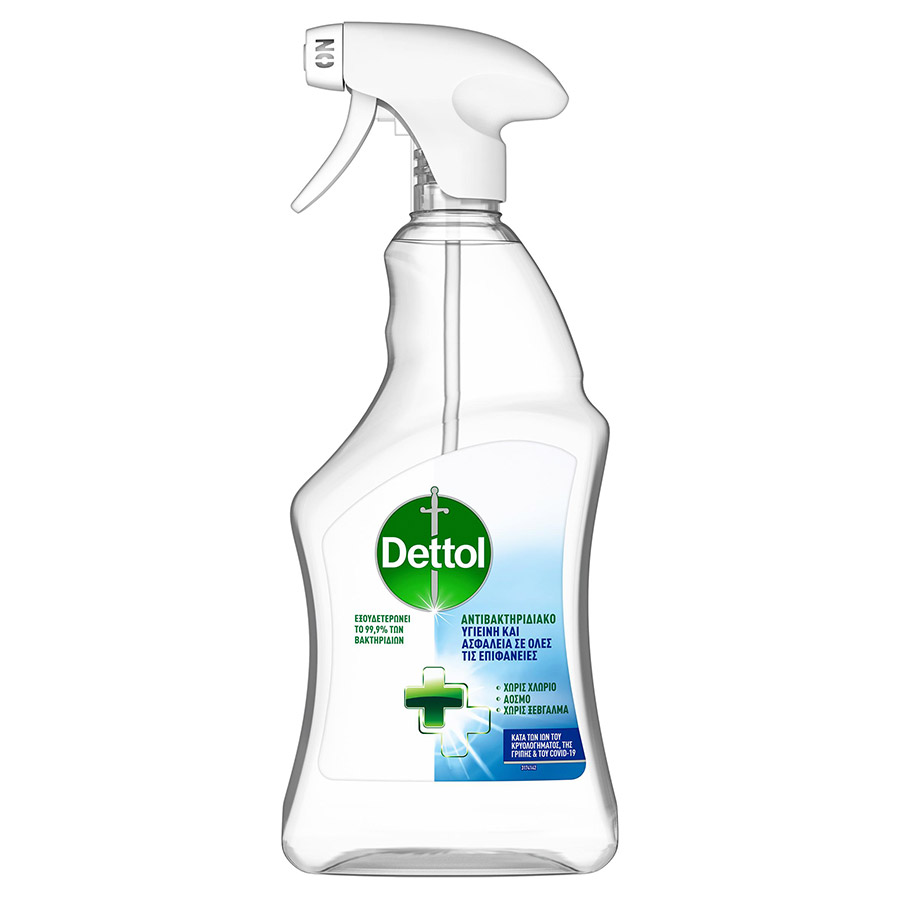 Dettol Πολυκαθαριστικό Απολυμαντικό Σπρέι Υγιεινή & Ασφάλεια 500ml.