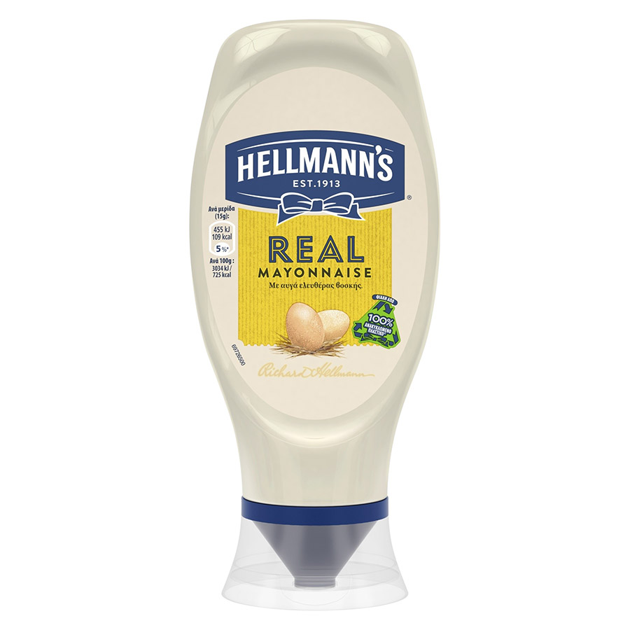 Hellmann's Μαγιονέζα Top Down 430ml.