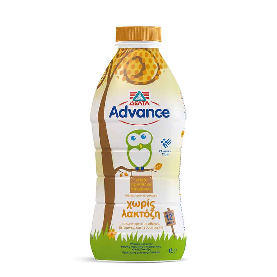 Δέλτα Advance Ρόφημα Γάλακτος Χωρίς Λακτόζη 1lt.