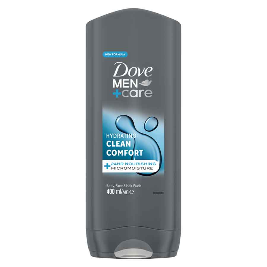 Dove Men+ Care Αφρόλουτρο Clean Comfort 400ml.