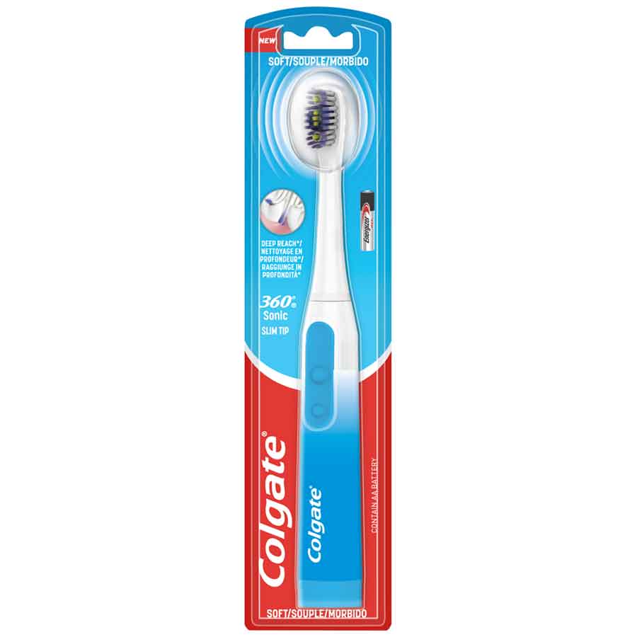 Colgate Οδοντόβουρτσα Με Μπαταρίες 360 Μαλακή