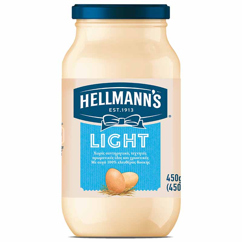 Hellmann's Μαγιονέζα Light 450ml.