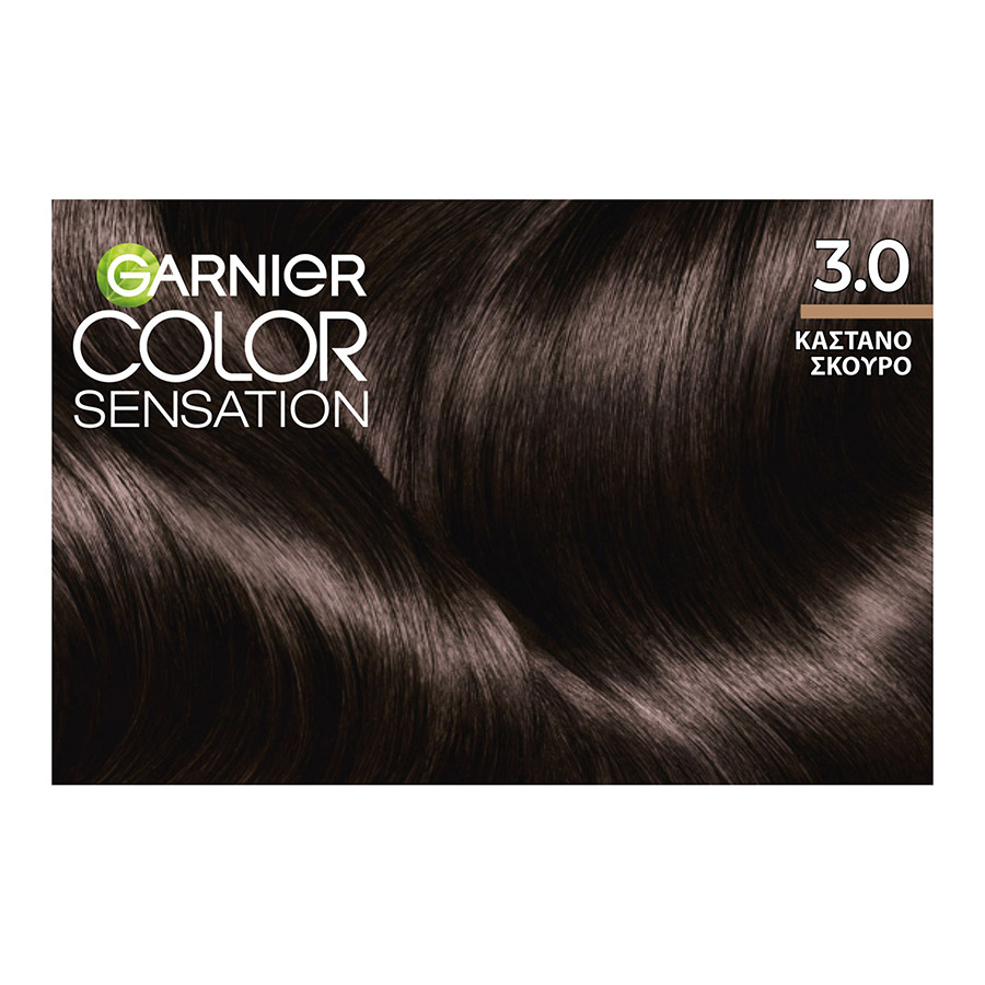 L'oreal Garnier Color Sensation Βαφή Μαλλιών No3.0 Καστανό Σκούρο 40ml.