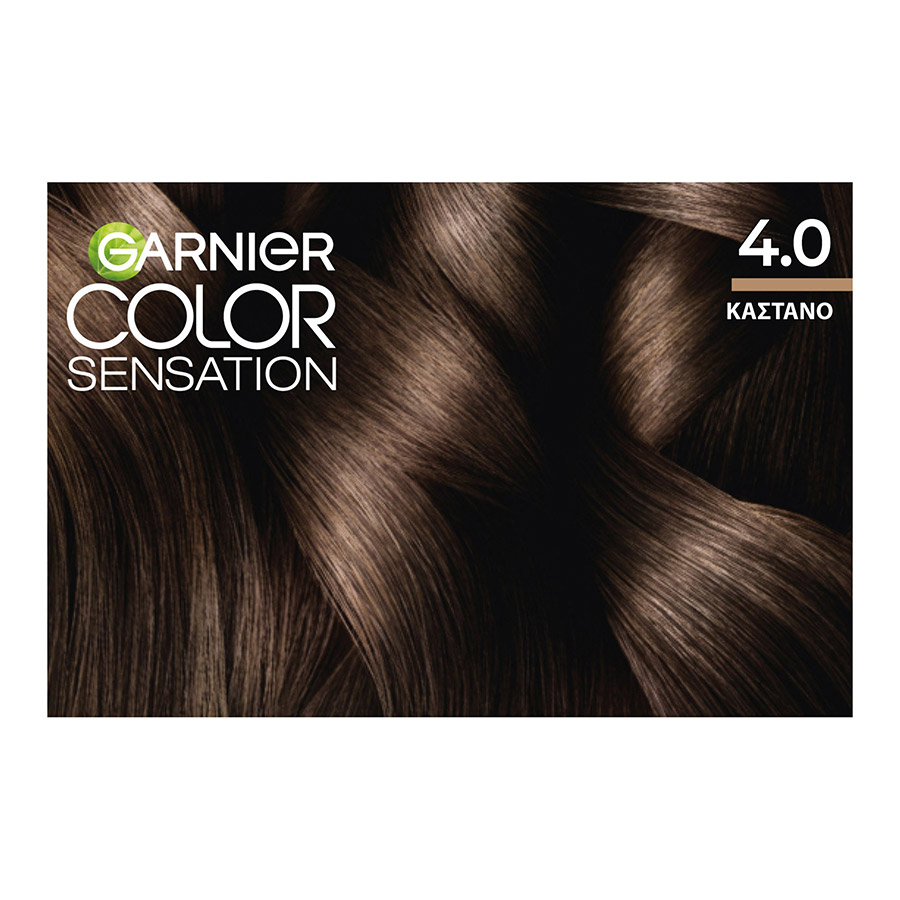 L'oreal Garnier Color Sensation Βαφή Μαλλιών No4.0 Καστανό 40ml.