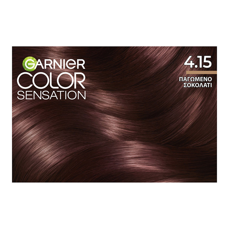 L'oreal Garnier Color Sensation Βαφή Μαλλιών No4.15 Παγωμένο Σοκολατί 40ml.