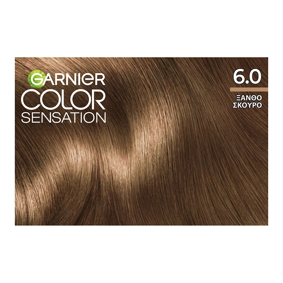 L'oreal Garnier Color Sensation Βαφή Μαλλιών No6.0 Σκούρο Ξανθό 40ml.