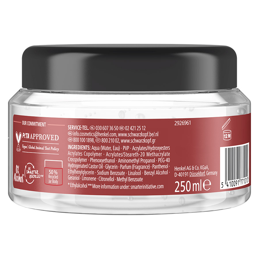 Schwarzkopf Taft V12 Power Gel 250ml.
