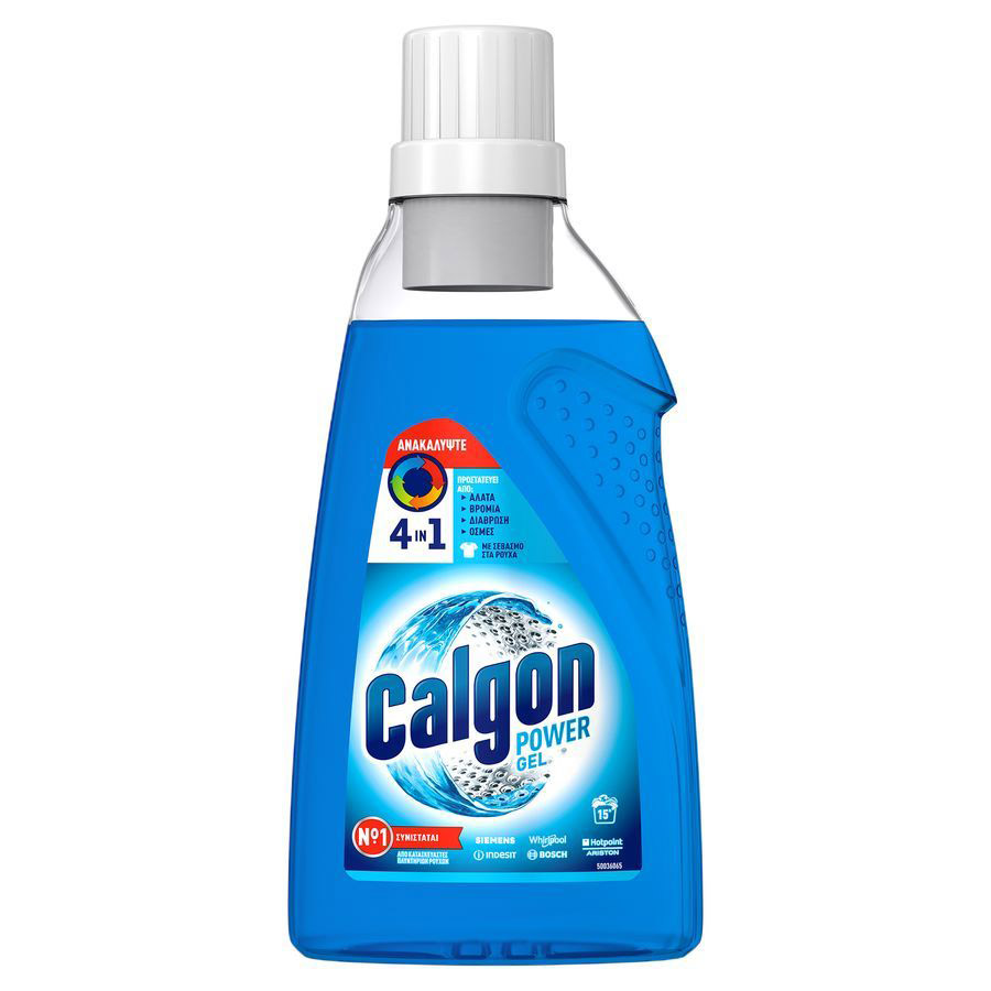 Calgon Gel Αποσκληρυντικό Νερού Πλυντηρίου Ρούχων 750ml.