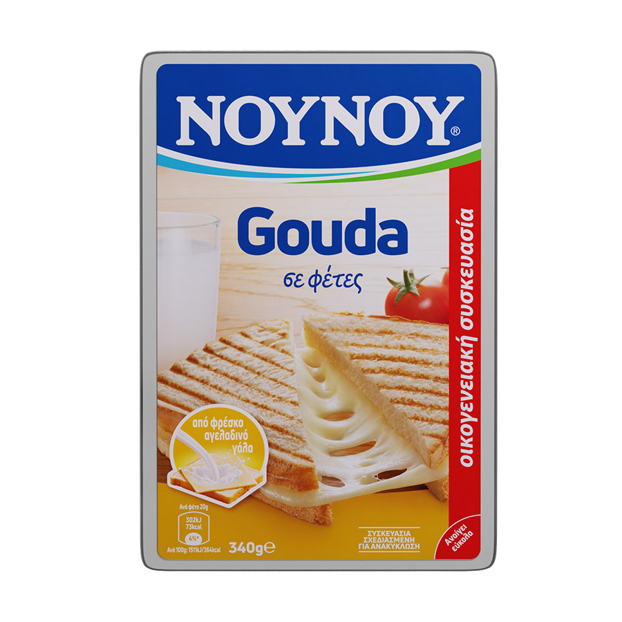 Νουνού Gouda Φέτες 340γρ.