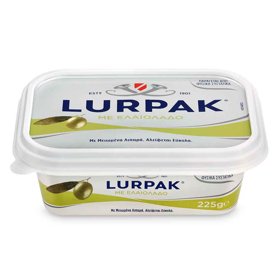 Lurpak Soft Ανάλατο Μειωμένα Λιπαρά & Ελαιόλαδο 225γρ.