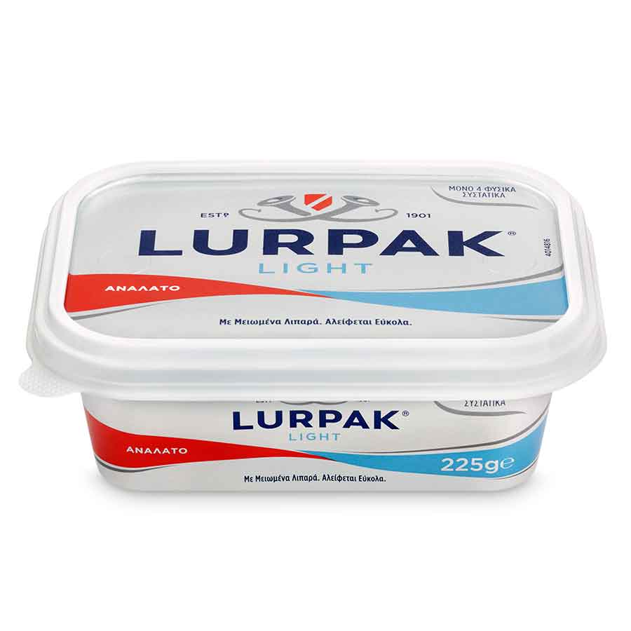 Lurpak Soft Ανάλατο Μειωμένα Λιπαρά 225γρ.