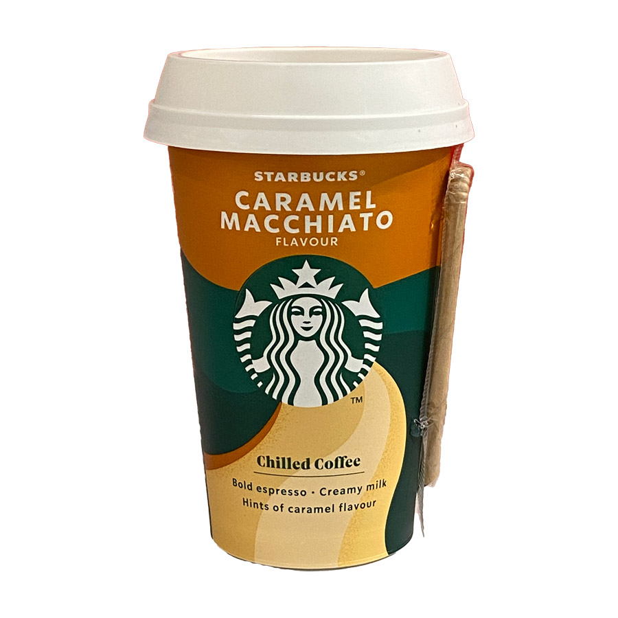 Starbucks Chilled Classics Ρόφημα Γάλακτος Mε Καφέ Caramel Macchiato 220ml.
