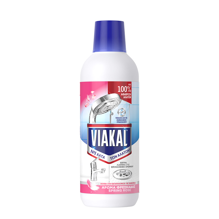 Viakal Υγρό Καθαριστικό Κατά Των Αλάτων Fresh 500ml.
