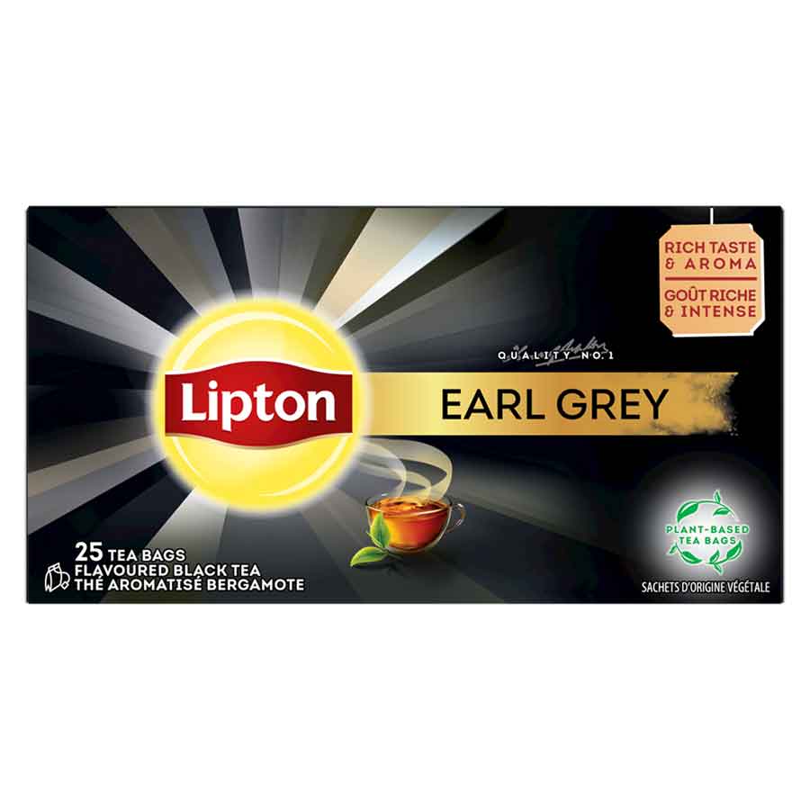 Lipton Earl Grey Μαύρο Τσάι Σε Φακελάκια 25x1,6γρ.
