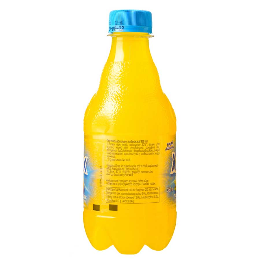 Λουξ Πορτοκαλάδα Μπλέ 330ml.