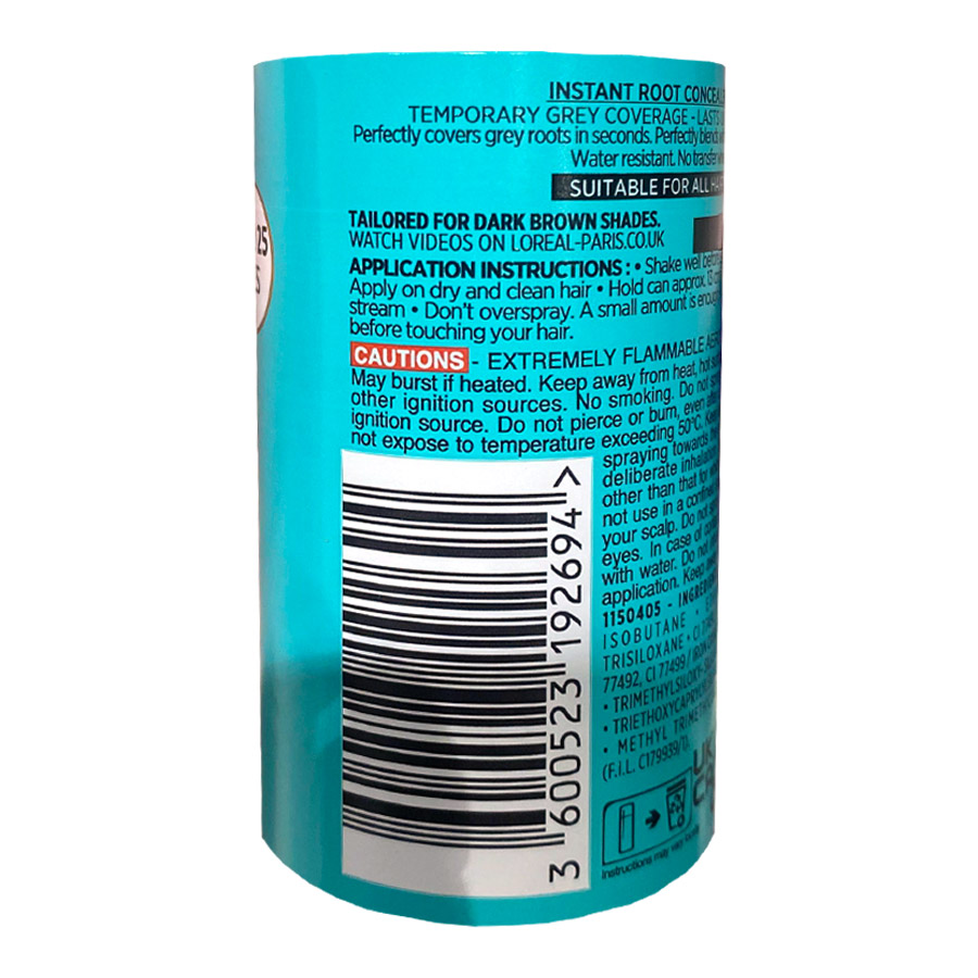 L'oreal Paris Magic Retouch Βαφή Μαλλιών No2 Dark Brown 75ml.