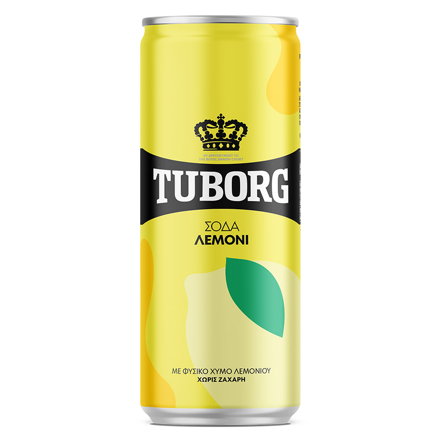 Tuborg Σόδα Λεμόνι 330ml.