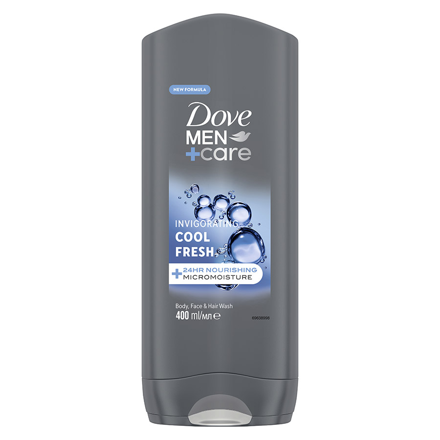 Dove Men + Care Αφρόλουτρο Cool Fresh 400ml.