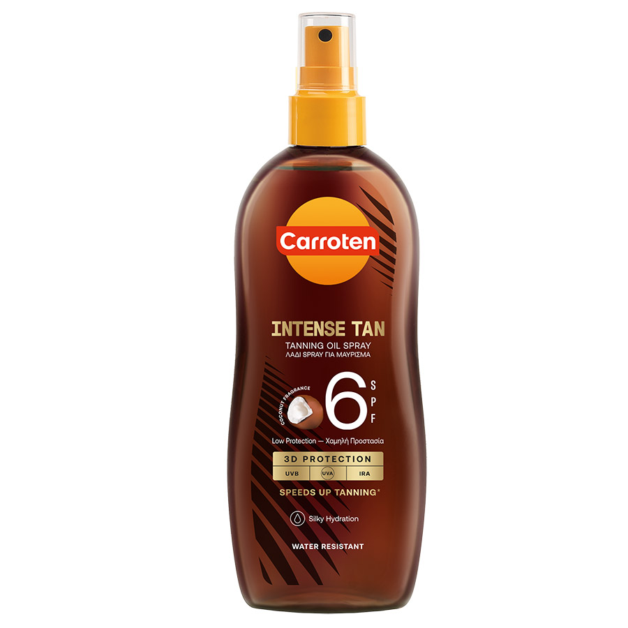 Carroten Summer Dreams Body Oil Intense Tan Σπρέι SPF6 200ml.
