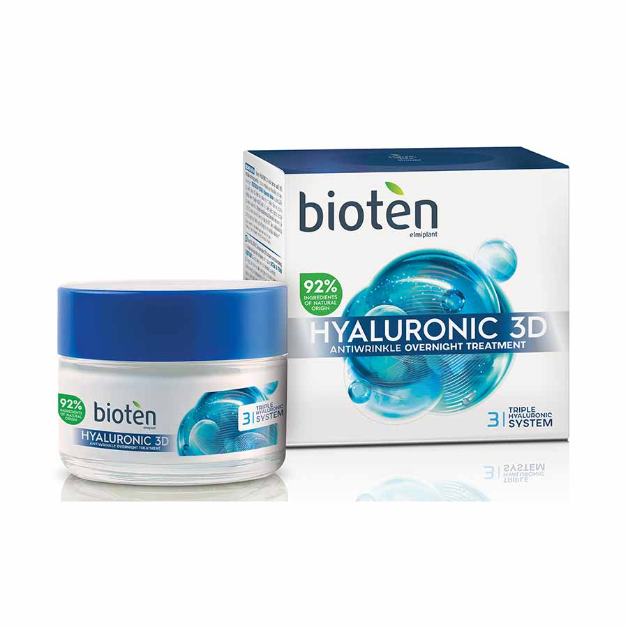 Bioten Hyaluronic 3D Κρέμα Νυκτός 50ml.