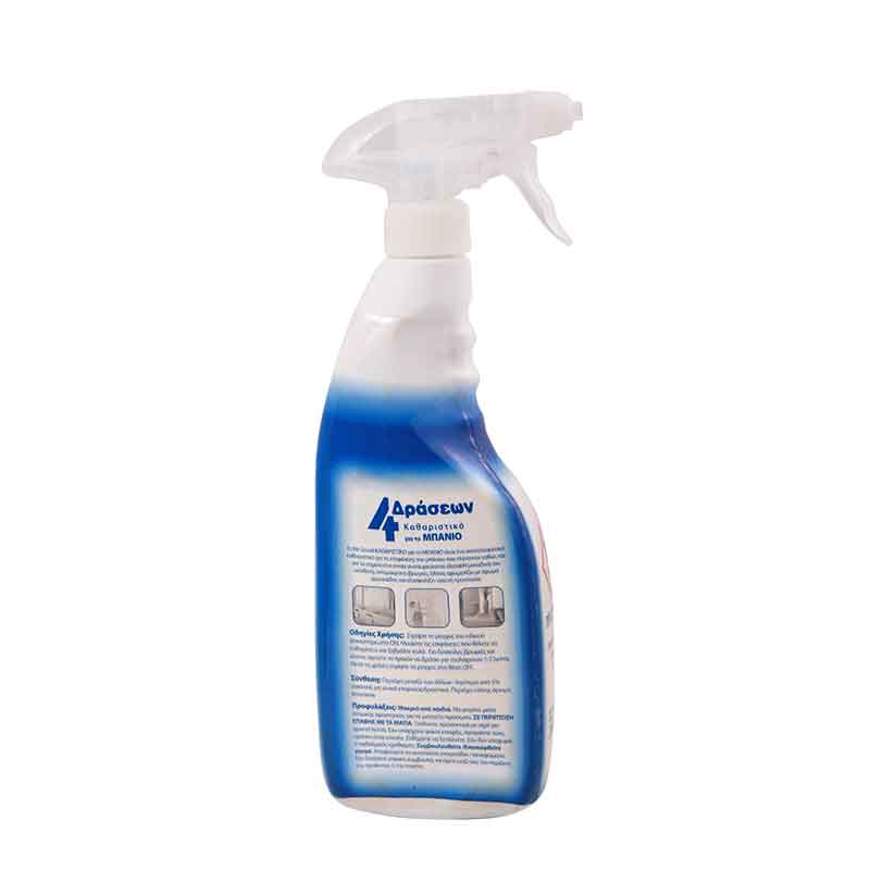 MrGrand Πολυκαθαριστικό Σπρέι Μπάνιου 4σε1 750ml.