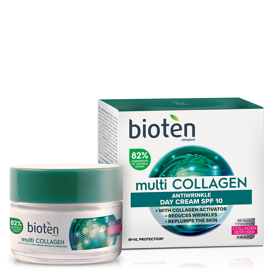 Bioten Multi Collagen Αντιρυτιδική Κρέμα Ημέρας SPF10 50ml.