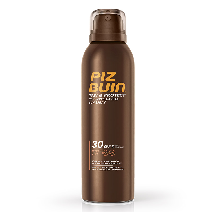 Piz Buin Tan & Protect Αντηλιακό Σπρέυ Ενίσχυσης Μαυρίσματος SPF30 150ml.