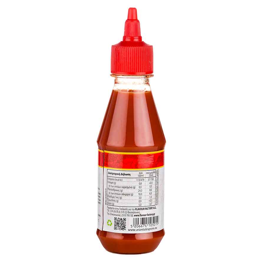 Oriental Express Σως Sriracha Τσίλι Extra Hot 200ml.