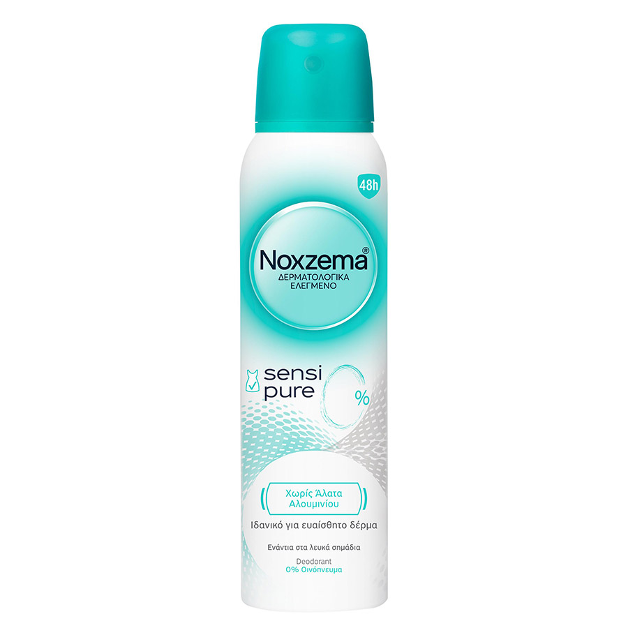 Noxzema Αποσμητικό Σπρέι Sensipure 0% 150ml.