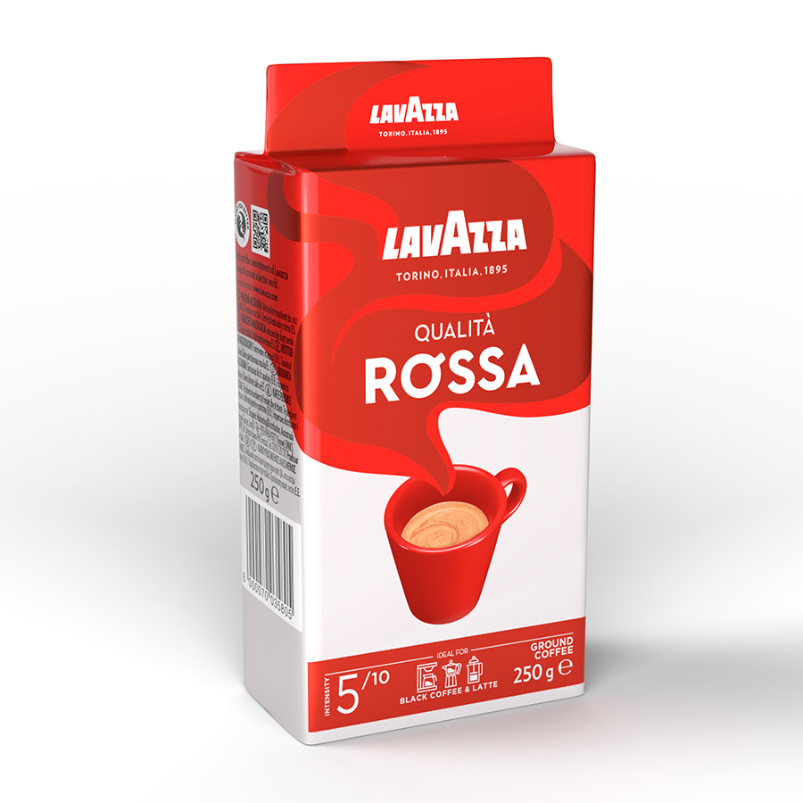 Lavazza Qualita Rossa Καφές Espresso Αλεσμένος 250γρ.